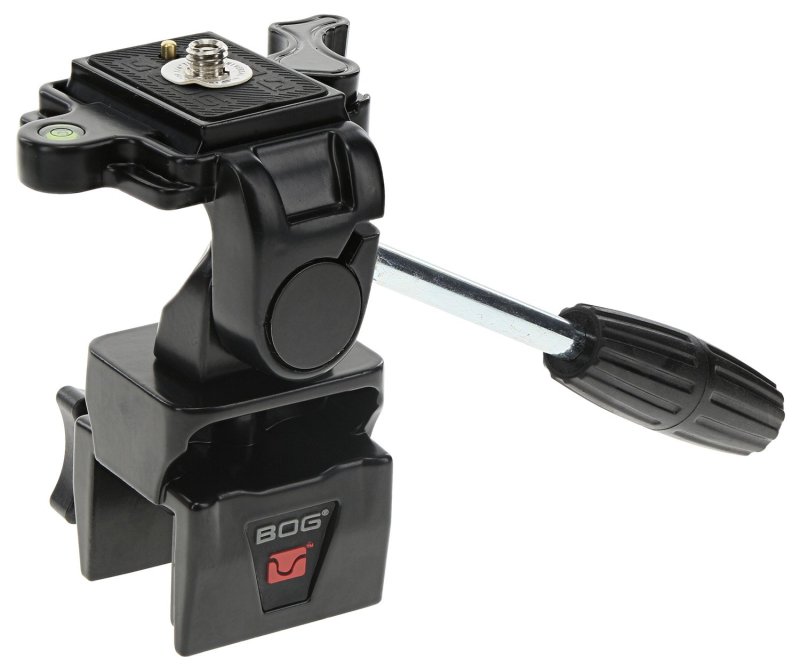 BogPod 735561 Switcheroo System SSA Adapter: Spotting Scope with Bubble Level, Rotating Head, Secure Clamp