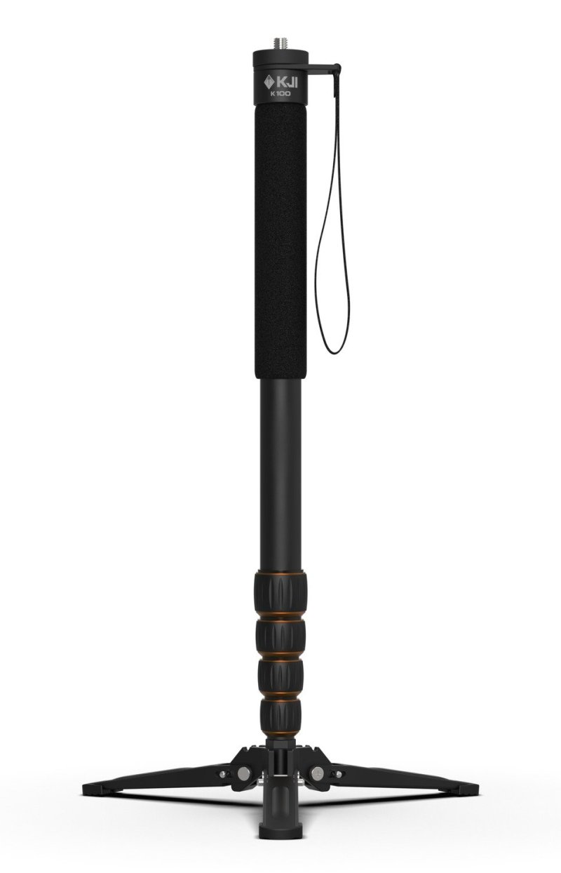 KOPFJ KJ87001 K100 Monopod Adjustable Shooting Support Black