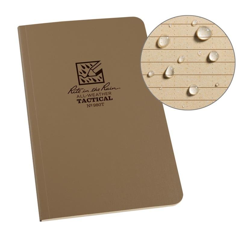 Rite in the Rain Field Book Tan All-Weather Waterproof Notebook