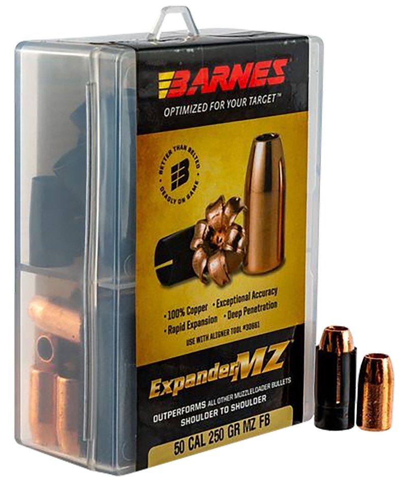 Barnes Expander MZ .50 Cal 300gr HP Muzzleloader Bullet