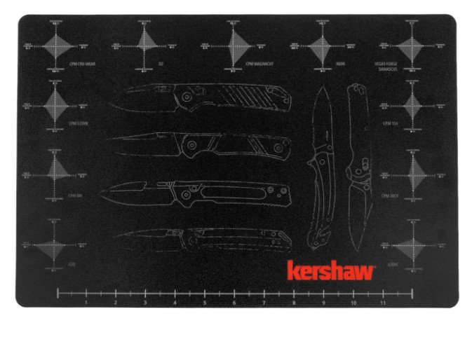 Kershaw Counter Mat 15x11 In Non-Slip Neoprene Work Surface