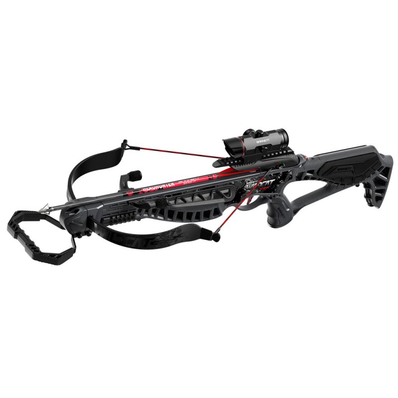Barnett Wildcat CRX Recurve Crossbow 260 fps, Red Dot Scope, 2 Arrows