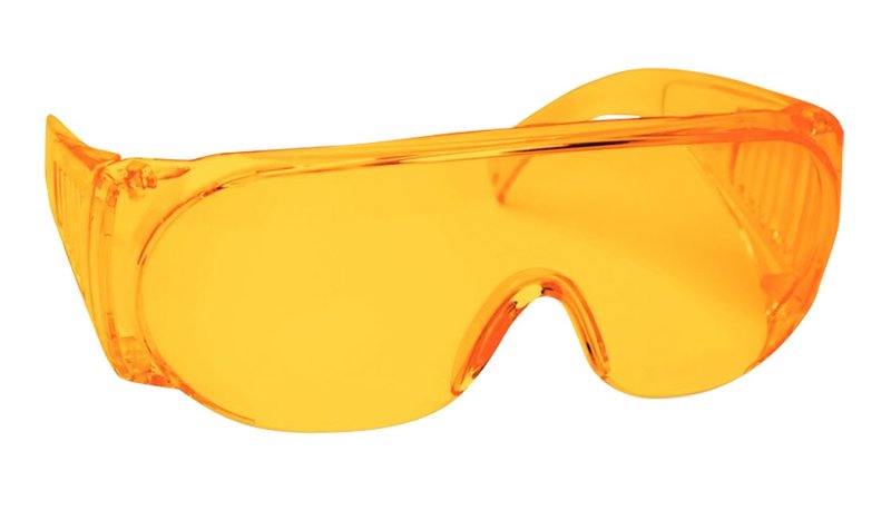 WALKER'S GAME EAR Full Coverage Amber Sport Shooting Glasses GWP-FCSGL-AMB