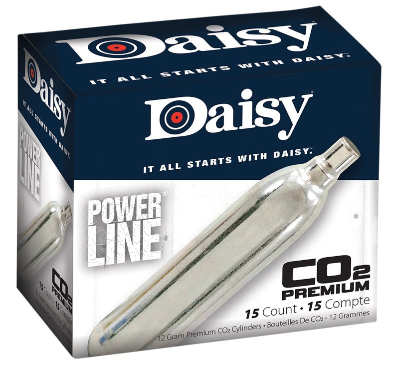 Daisy Outdoor Products CO2 Cylinder 12 Gram 15 Pack 997015-611