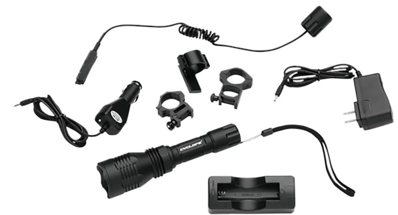 Cyclops CYC-VB250NC Varmint Light 250 Lumen Green LED Black Aluminum