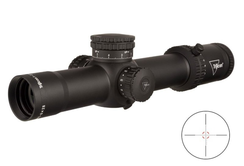 Trijicon Credo 1-8x28mm 34mm Matte Black MRAD Reticle 2900032