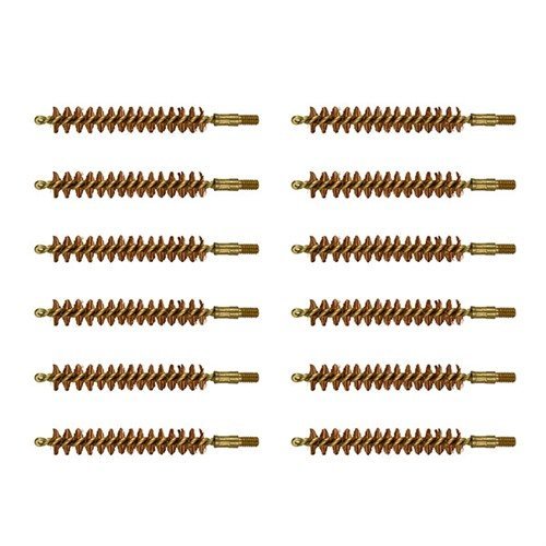 Brownells Special Line Brass Rifle Brush 375 Caliber 12 Pack