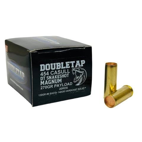 Double Tap Ammunition DT SnakeShot 454 Casull 270gr 20/ct