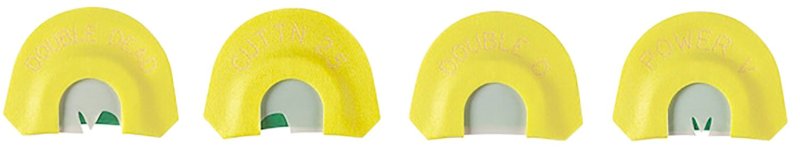 Hunters Specialties Strut Fearsome 4 Diaphragm 4 Pack - Plastic Frame, Latex Reeds