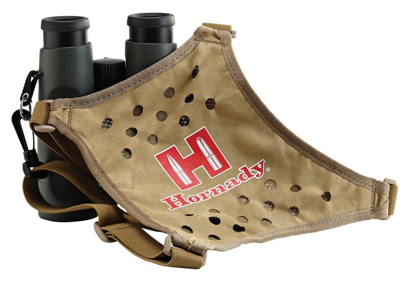 Hornady 99121 Binocular Harness Tan Elastic Straps X Panel Back