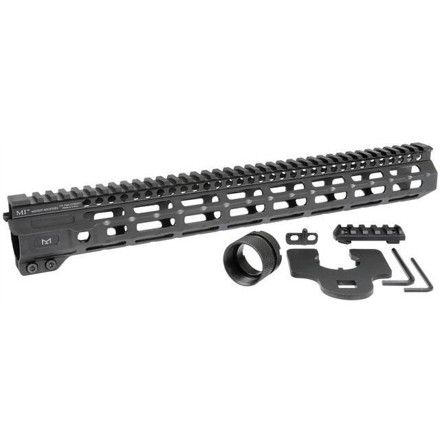 Midwest Industries AR-15 Free-Float 15In Combat Rail Black