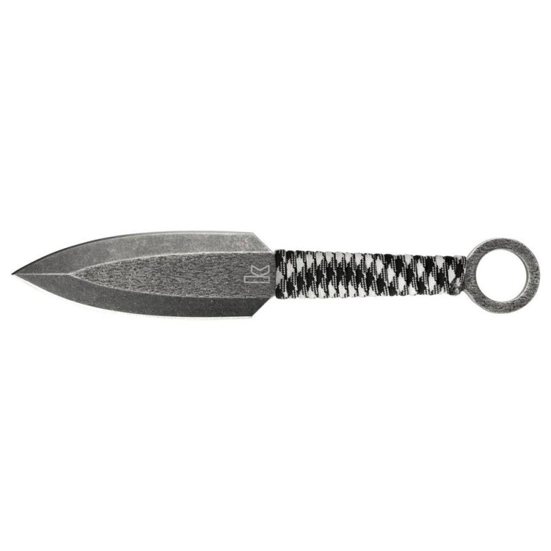 Kershaw Ion 1747BWX Fixed Blade Knife Set 4.5 In 3CR13 BlackWash