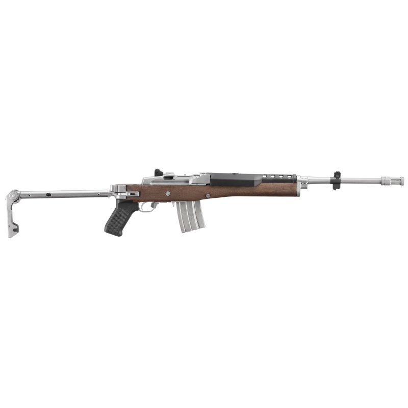 Ruger 05895 Mini-14 Tactical SS Side Fold Walnut 5.56 NATO 18.5"