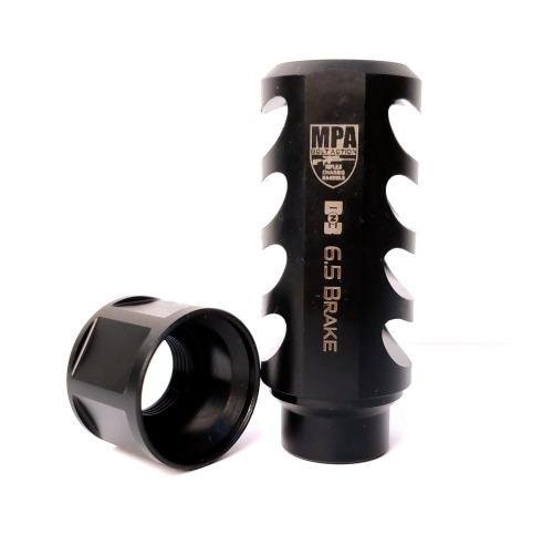 Masterpiece Arms MZLBRAKE-65 6.5mm 5/8x24 TPI Black Nitrided Muzzle Brake