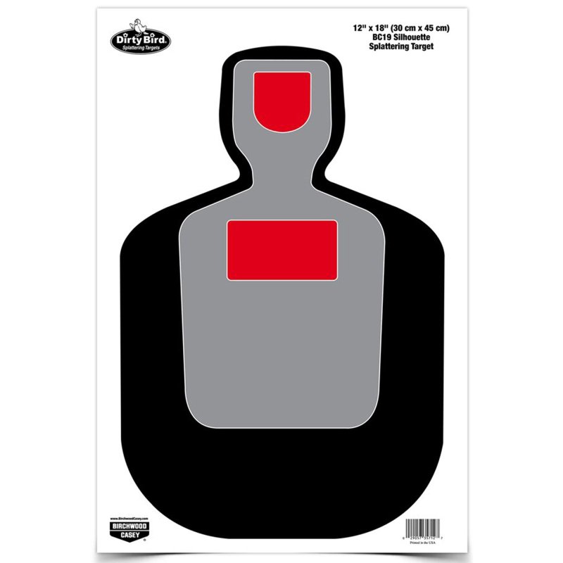 Birchwood Casey 35717 Dirty Bird Target 12 in x 18 in 8 Pack Silhouette