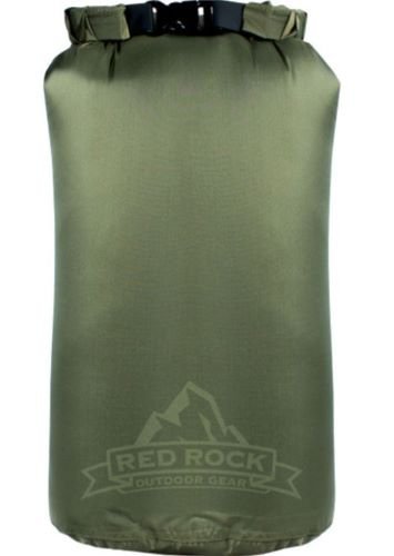 RED ROCK ROLL TOP DRY BAG 8 LITER WATERPROOF OD