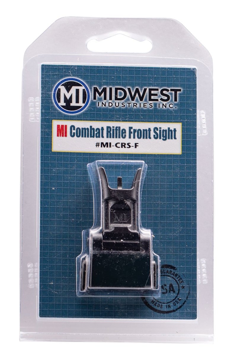 Midwest Industries Combat Rifle Flip Front Sight Black Finish