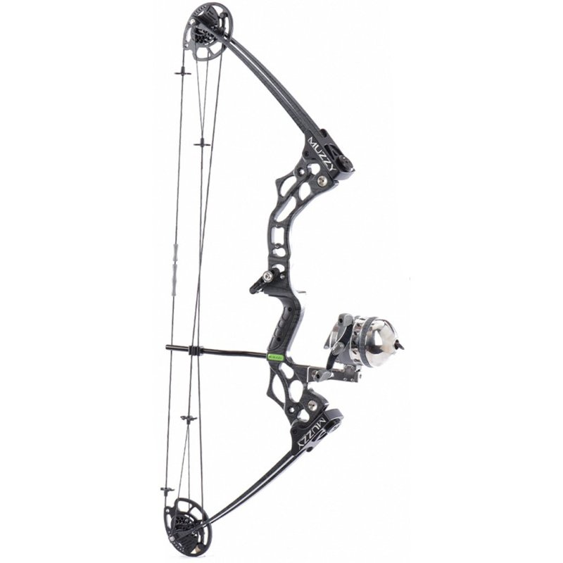 Muzzy 7925-L V2 Spin Kit Bowfishing Package LH, 25-55 lbs, 25-31.5 in