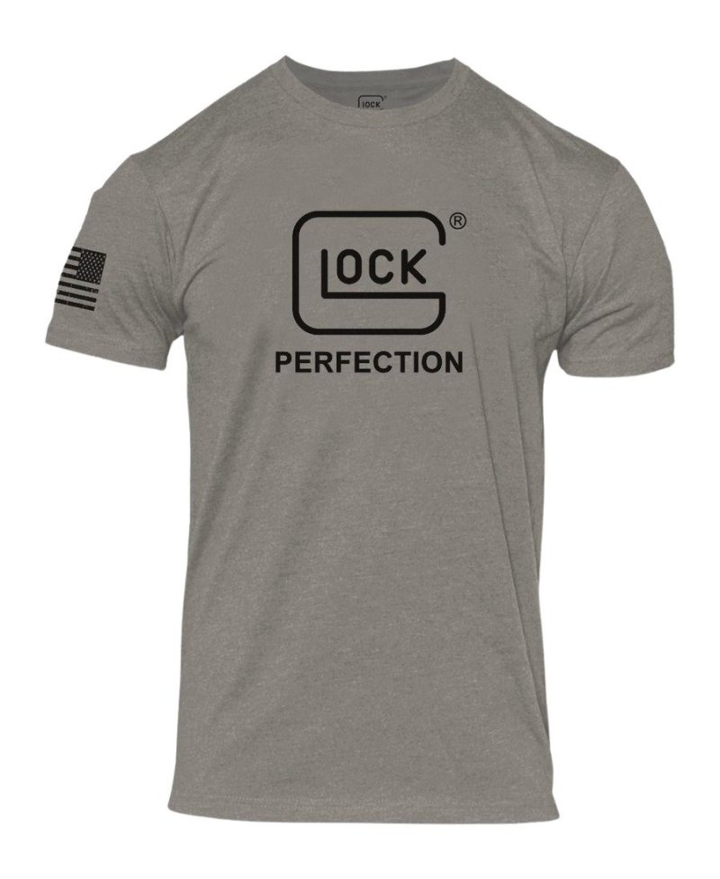 Glock AP96380 PERFECTION TEE L GREY