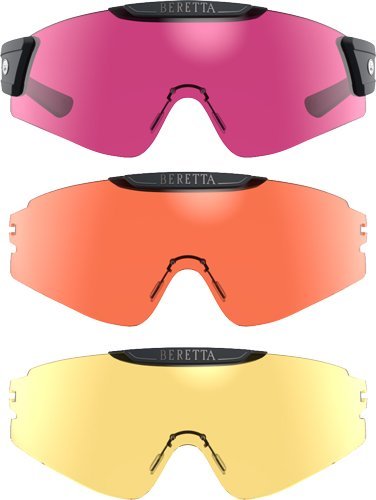Beretta OC081D00490MY9UNI Intermask Eyeglasses Yellow/Magenta/Orange