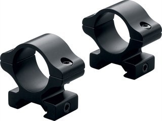Leupold Rifleman 1" High Aluminum Detachable Scope Ring Silver