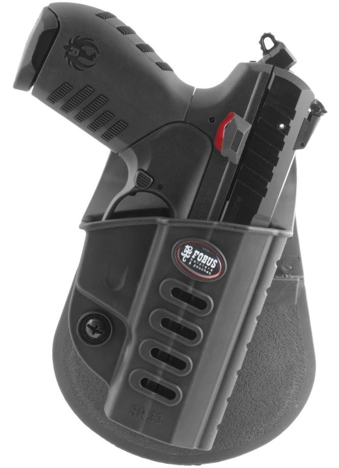 Fobus SR22RP Black Polymer Roto Paddle Holster Ruger SR22 Right Hand