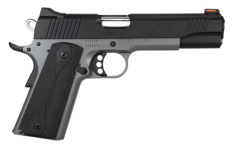 Kimber 3700786CA Custom LW Shadow Ghost 9mm 5" Black/Stainless 9rd