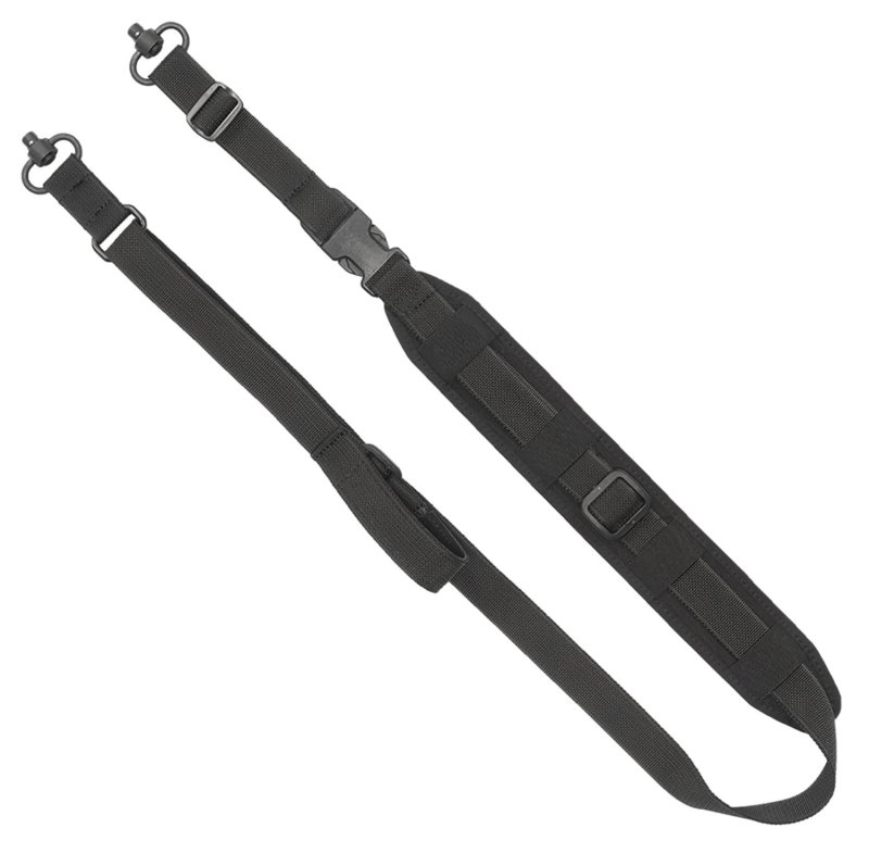 GROVTEC QS 2-Point Sentinel with Push Button Swivels Black Sling (GTSL127)