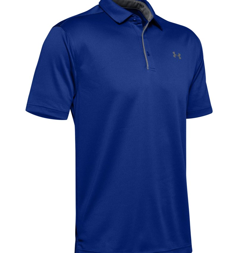 Under Armour Tech Polo Moisture-Wicking HeatGear Short Sleeve