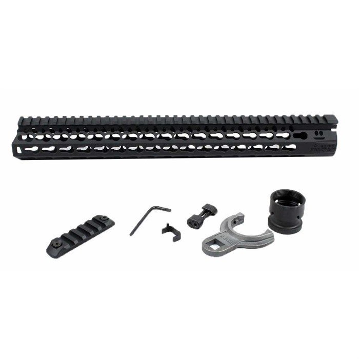 Bravo Company BCM-KMR-A17 17" KeyMod AR-15 Handguard Black Aluminum