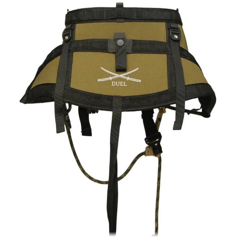Timber Ninja Duel XL Ultralight Hunting Saddle Olive Padded