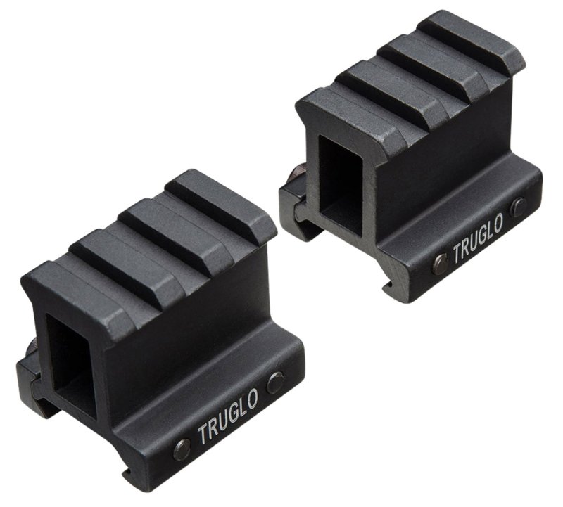 GSM Outdoors TruGlo 1 In Picatinny Rail Riser Mount TG8992B