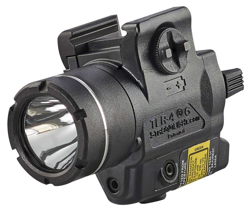 Streamlight TLR-4 G Light Green Laser 160 Lumens Black Polymer 2.81 oz