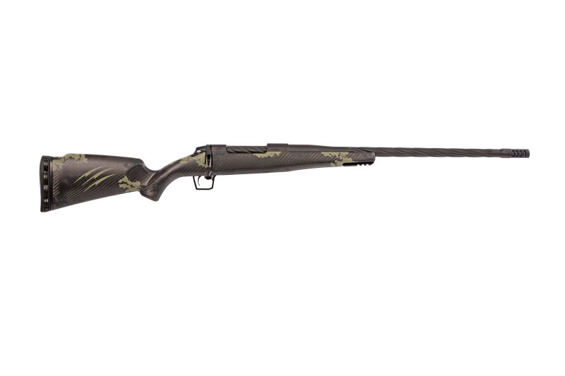 Fierce Firearms TWROG7PRC22BF 7MM PRC 22" Twisted Flute Rifle Black