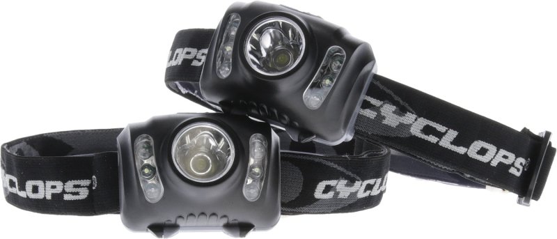 CYCLP CYCHL2102PK Headlamp 210 Lumens White/Red/Green LEDs