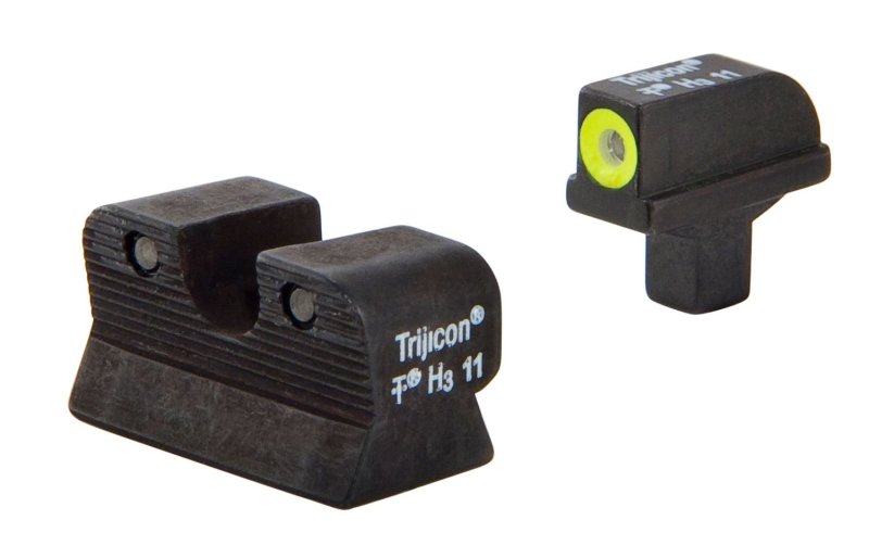 Trijicon 600514 HD Night Sights Green/Yellow Tritium for Colt 1911