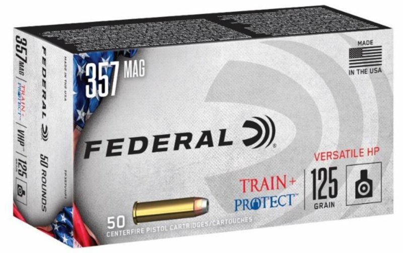Federal Premium Ammunition TP357VHP1 357 Magnum 125 Grain VHP 50 Rounds