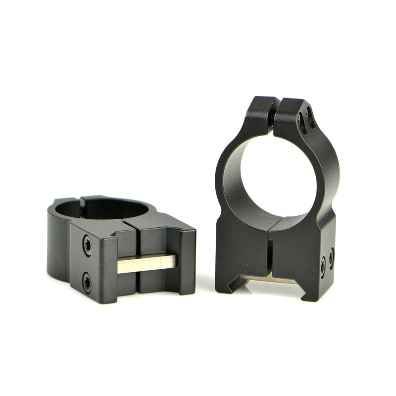 Warne 202M Maxima 1" High Matte Scope Rings, Sintered Steel, Black