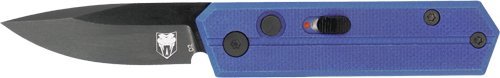 Cobratec Stinger Folder 1.9" Purple/Blk D2 Blade SD Button CTSTRPUR