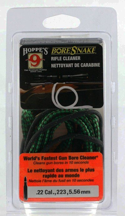 Hoppe's Boresnake .22 Cal Center/Rimfire Rifle Cleaner 3 oz