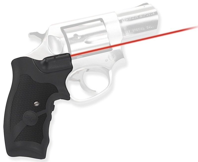 Crimson Trace LG-303 Ruger SP101 Front Activation Red Laser Grip