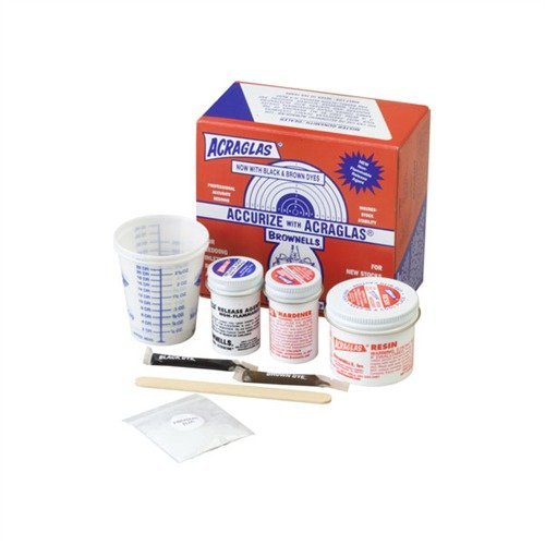 Brownells Acraglas Dual Gun Bedding Kit - High-Quality, Durable Material