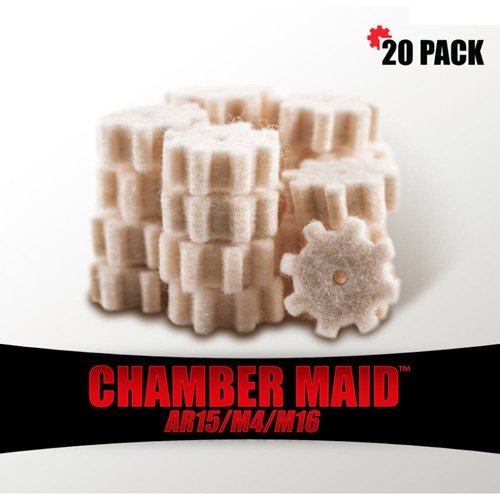 Pro-Shot Chamber Maid 5.56/.223 Cal Star Swabs 20 Pack - KLEEN-BORE 556CMS-20 Accessories