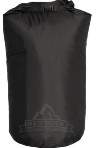 Red Rock Gear 80192BLK 8L Waterproof Roll Top Dry Bag