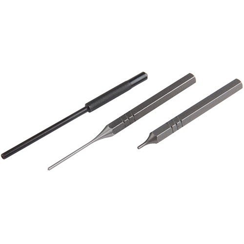 Brownells Gas Block Roll Pin Punch Kit 3 Piece