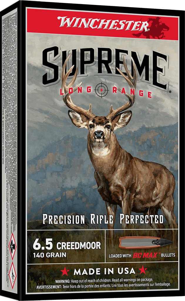 Winchester S65BC 6.5 Creedmoor 140 Grain BC Max 20 Rounds