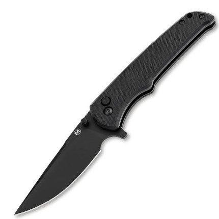 Boker Magnum Blackjay Folding Linerlock 3.54 In Plain Black Blade