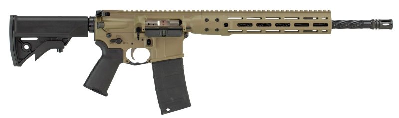 LWRC International ICDIR5CK16ML 5.56X45MM NATO 16.10 In 31Rd FDE Anodized
