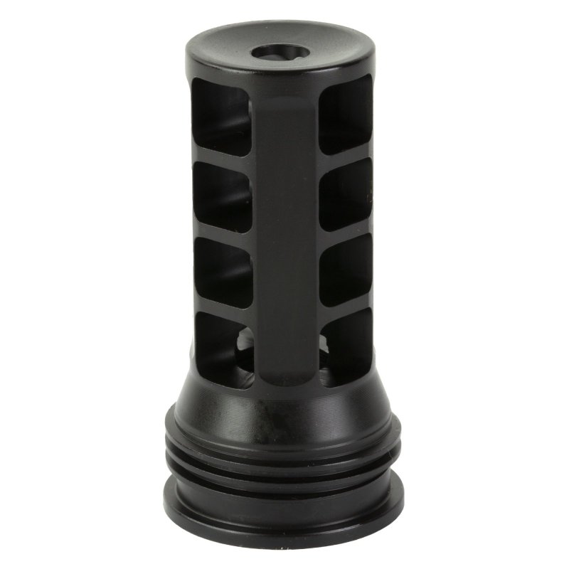HUXWRX AR Safety Muzzle Brake-QD 1599, 1/2X28 Thread, Black Finish, 5.56 NATO, 2.3 Inches Length, 4.0 oz Weight