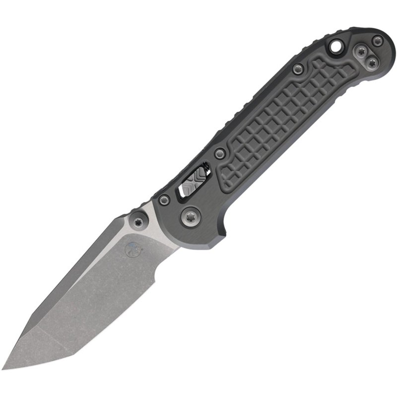 Microtech LUDT Gen III 3.5 In Tanto Edge Apocalyptic Ram-Lok